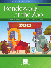 Rendezvous at the Zoo - 12 Piano Solos in Progressive Order: Jennifer Linn Series Easy Elementary Solos
