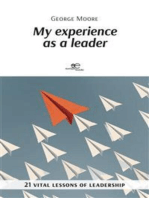 My experience as a leader
