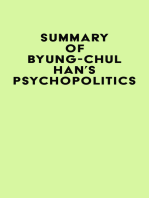 Summary of Byung-Chul Han's Psychopolitics