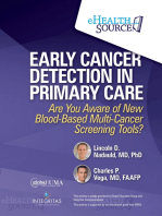 Early Cancer Detection in Primary Care: Are You Aware of New Blood-Based Multi-Cancer Screening Tools