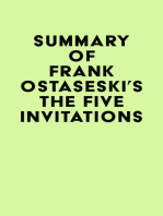 Summary of Frank Ostaseski's The Five Invitations