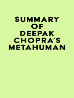 Summary of Deepak Chopra's Metahuman