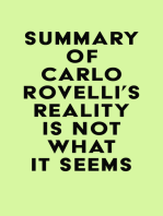 Summary of Carlo Rovelli's Reality Is Not What It Seems