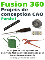 Fusion 360 Projets de conception CAO Partie I