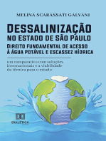 Dessalinização no Estado de São Paulo: Direito fundamental de acesso à água potável e escassez hídrica: um comparativo com soluções internacionais e a viabilidade da técnica para o estado