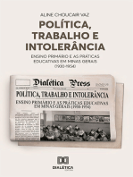 Política, Trabalho e Intolerância: ensino primário e as práticas educativas em Minas Gerais (1930-1954)