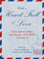 With A Heart Full of Love: Clara Taylor’s Letters from Russia 1918-1919 Volume 2
