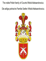 The noble Polish family of Counts Witold-Aleksandrowicz. Die adlige polnische Familie Grafen Witold-Aleksandrowicz.