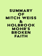 Summary of Mitch Weiss & Holbrook Mohr'S Broken faith