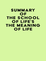 Summary of The School Of Life's The Meaning of Life