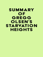 Summary of Gregg Olsen's Starvation Heights