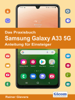 Das Praxisbuch Samsung Galaxy A33 5G - Anleitung für Einsteiger
