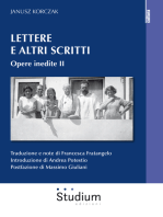 Lettere e altri scritti. Opere inedite II