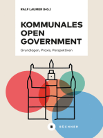 Kommunales Open Government: Grundlagen, Praxis, Perspektiven