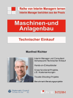 Technischer Einkauf im Maschinen- und Anlagenbau: Interim Manager berichten aus der Praxis