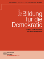 Bildung für die Demokratie