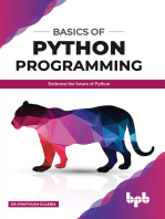 Basics of Python Programming: Embrace the Future of Python
