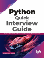 Python Quick Interview Guide: Top Expert-Led Coding Interview Question Bank for Python Aspirants (English Edition)