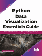 Python Data Visualization Essentials Guide: Become a Data Visualization expert by building strong proficiency in Pandas, Matplotlib, Seaborn, Plotly, Numpy, and Bokeh