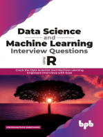 Data Science and Machine Learning Interview Questions Using R: Crack the Data Scientist and Machine Learning Engineers Interviews with Ease
