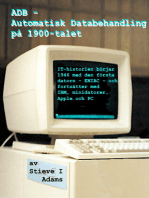 ADB: Automatisk Databehandling på 1900-talet