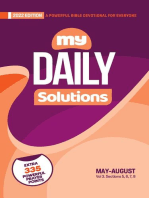 My Daily Solutions 2022 May-August: My Daily Solutions Devotional
