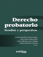 Derecho Probatorio: Desafíos y perspectivas