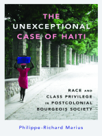 The Unexceptional Case of Haiti: Race and Class Privilege in Postcolonial Bourgeois Society
