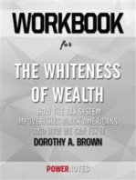 Workbook on The Whiteness of Wealth