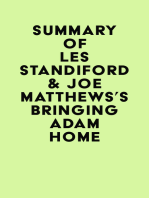 Summary of Les Standiford & Joe Matthews's Bringing Adam Home