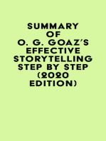 Summary of O. G. GOAZ's Effective Storytelling Step by Step (2020 edition)
