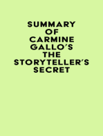 Summary of Carmine Gallo's The Storyteller's Secret