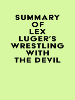 Summary of Lex Luger 's Wrestling with the Devil