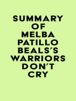 Summary of Melba Patillo Beals's Warriors Don't Cry