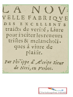 La Nouvelle Fabrique des excellents traits de vérité: Additionnés de 11 autres contes