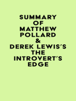 Summary of Matthew Pollard & Derek Lewis's The Introvert's Edge