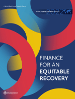 World Development Report 2022: Finance for an Equitable Recovery