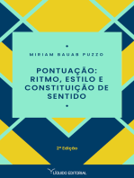 Pontuação: Ritmo, estilo e constituição de sentido