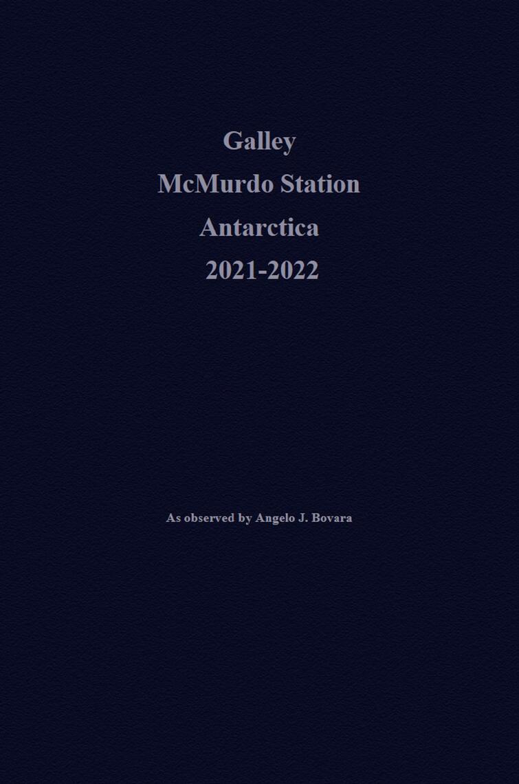 Galley McMurdo Station Antarctica 2021-2022 by Angelo J picture