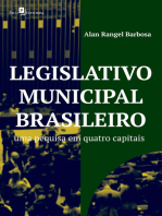Legislativo municipal brasileiro: Uma pesquisa em quatro capitais
