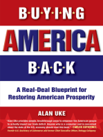 Buying America Back: A Real-Deal Blueprint for Restoring American Prosperity
