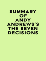 Summary of Andy Andrews's The Seven Decisions