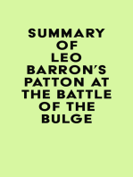 Summary of Leo Barron's Patton at the Battle of the Bulge