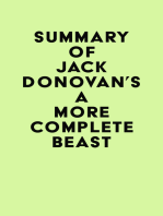 Summary of Jack Donovan's A More Complete Beast