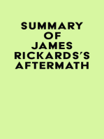 Summary of James Rickards's Aftermath