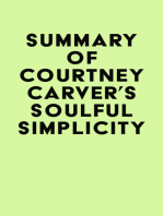 Summary of Courtney Carver's Soulful Simplicity