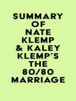 Summary of Nate Klemp & Kaley Klemp's The 80/80 Marriage