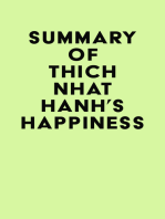 Summary of Thich Nhat Hanh's Happiness