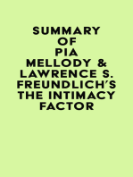 Summary of Pia Mellody & Lawrence S. Freundlich's The Intimacy Factor