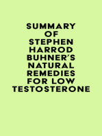 Summary of Stephen Harrod Buhner's Natural Remedies for Low Testosterone